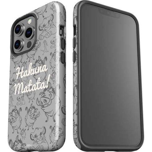 Disney The Lion King Hakuna Matata iPhone 15 Pro Impact Case