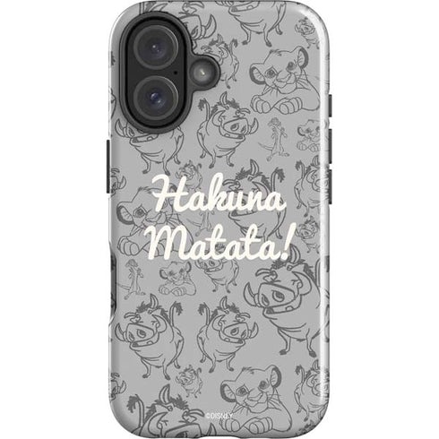 Disney The Lion King Hakuna Matata iPhone 16 Impact Case