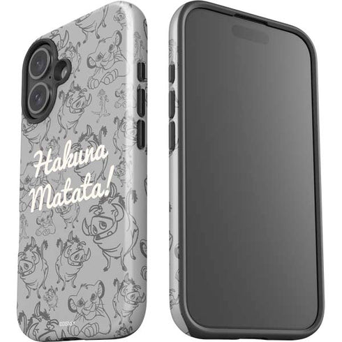 Disney The Lion King Hakuna Matata iPhone 16 Plus Impact Case