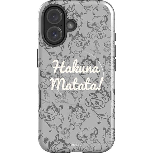 Disney The Lion King Hakuna Matata iPhone 16 Plus Magsafe Impact Case