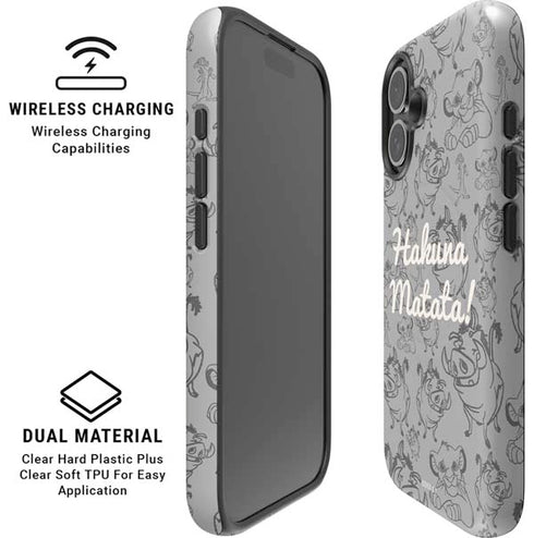 Disney The Lion King Hakuna Matata iPhone 16 Plus Magsafe Impact Case