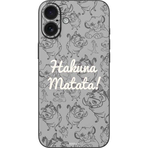 Disney The Lion King Hakuna Matata iPhone 16 Plus Skin