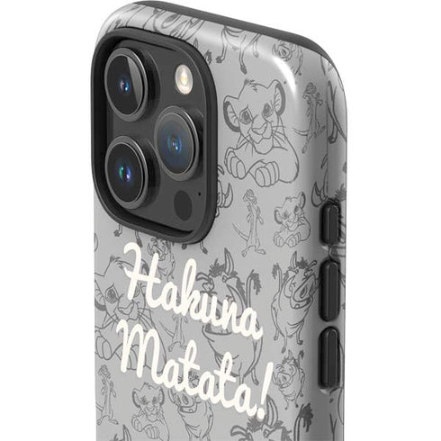 Disney The Lion King Hakuna Matata iPhone 16 Pro Impact Case