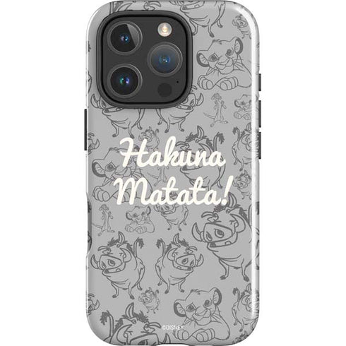 Disney The Lion King Hakuna Matata iPhone 16 Pro Max Impact Case