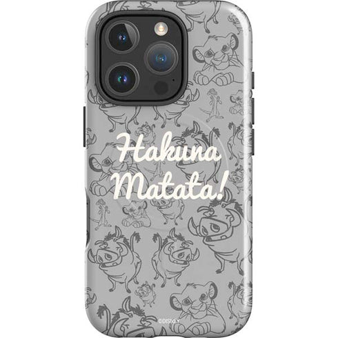 Disney The Lion King Hakuna Matata iPhone 16 Pro Max Magsafe Impact Case