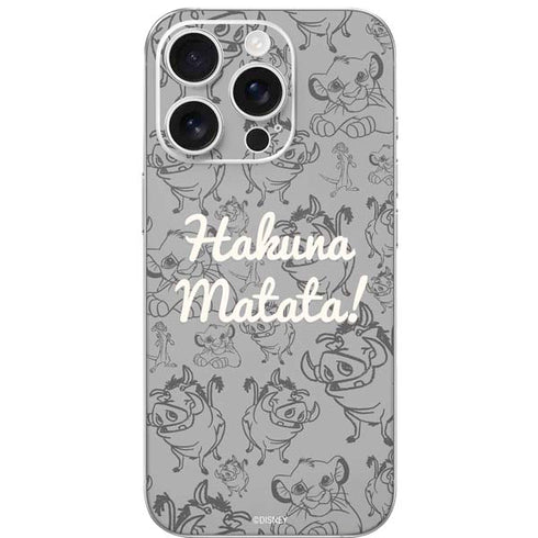 Disney The Lion King Hakuna Matata iPhone 16 Pro Skin