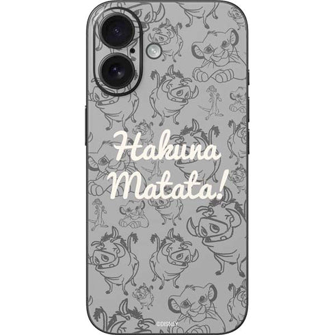 Disney The Lion King Hakuna Matata iPhone 16 Skin