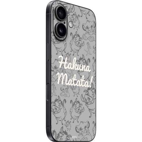 Disney The Lion King Hakuna Matata iPhone 16 Skin