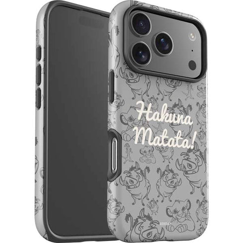 Disney The Lion King Hakuna Matata iPhone 17 Pro Impact Case