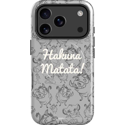 Disney The Lion King Hakuna Matata iPhone 17 Pro Magsafe Impact Case
