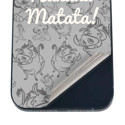 Disney The Lion King Hakuna Matata iPhone 17 Pro Skin