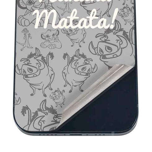 Disney The Lion King Hakuna Matata iPhone 17 Skin