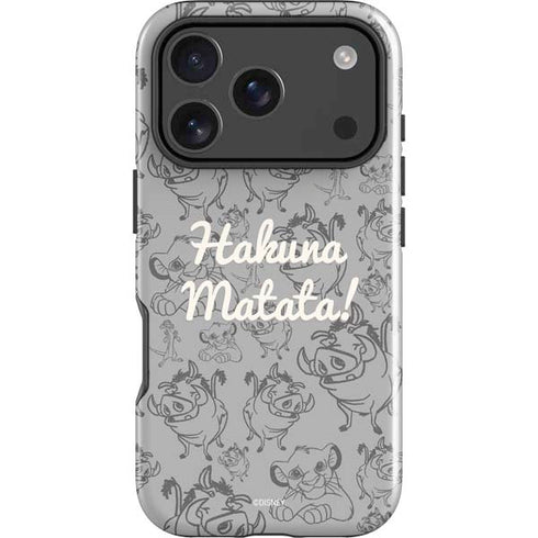 Disney The Lion King Hakuna Matata iPhone 18 Pro Impact Case