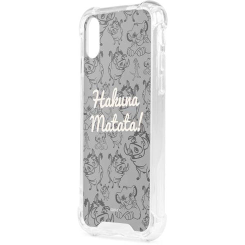 Disney The Lion King Hakuna Matata iPhone XS Clear Case