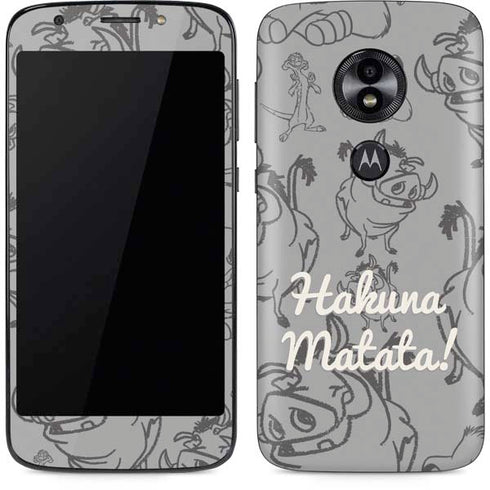 Disney The Lion King Hakuna Matata Moto E5 Play Skin