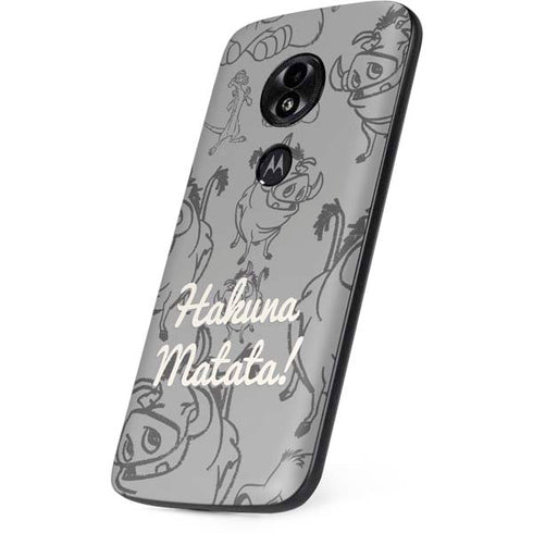 Disney The Lion King Hakuna Matata Moto E5 Play Skin