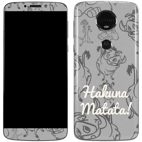 Disney The Lion King Hakuna Matata Moto E5 Plus Skin