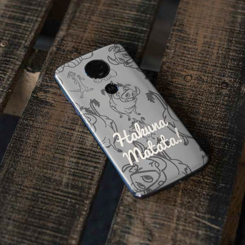 Disney The Lion King Hakuna Matata Moto E5 Plus Skin