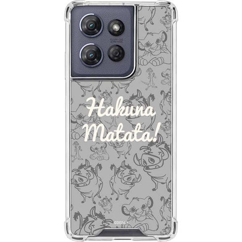 Disney The Lion King Hakuna Matata Moto G 5G (2025) Clear Case