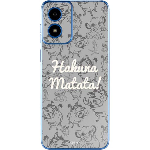 Disney The Lion King Hakuna Matata Moto G Play 4G (2024) Skin