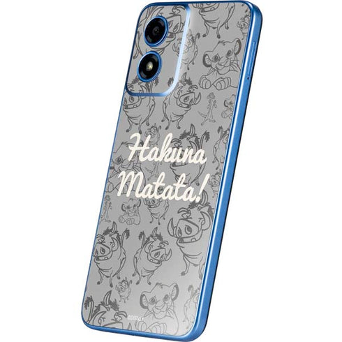 Disney The Lion King Hakuna Matata Moto G Play 4G (2024) Skin