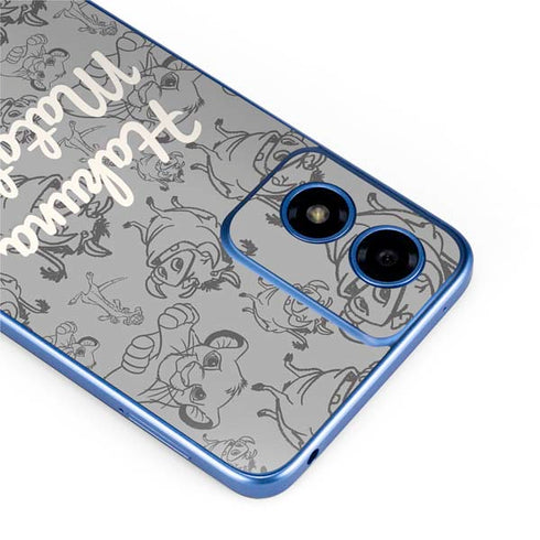 Disney The Lion King Hakuna Matata Moto G Play 4G (2024) Skin