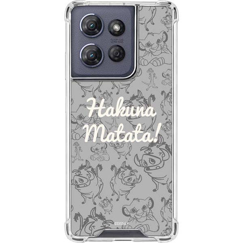Disney The Lion King Hakuna Matata Moto G Play 5G (2025) Clear Case