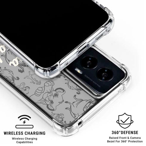 Disney The Lion King Hakuna Matata Moto G Power 5G (2024) Clear Case