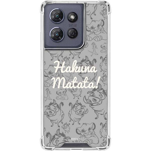Disney The Lion King Hakuna Matata Moto G Power 5G (2025) Clear Case