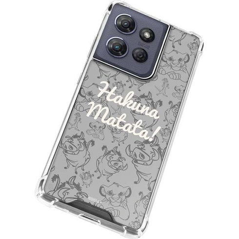 Disney The Lion King Hakuna Matata Moto G Power 5G (2025) Clear Case