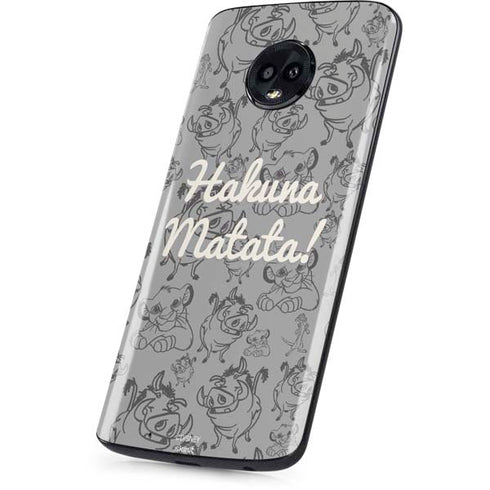 Disney The Lion King Hakuna Matata Moto G6 Skin