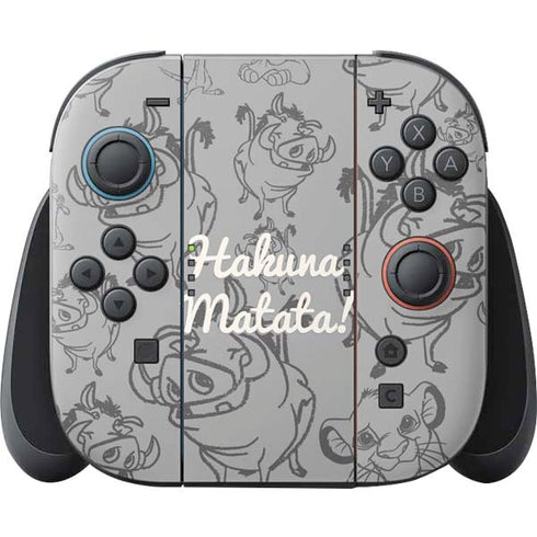 Disney The Lion King Hakuna Matata Nintendo Switch 2 (2025) Joy-Con Controller Skin