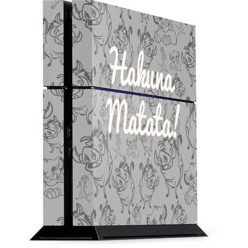 Disney The Lion King Hakuna Matata PlayStation PS4 Skins