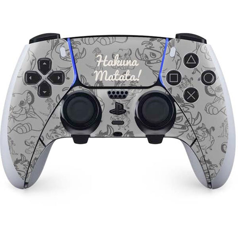 Disney The Lion King Hakuna Matata PS5 DualSense Edge Pro Controller Skin