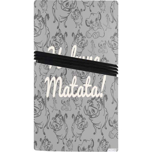 Disney The Lion King Hakuna Matata PS5 Pro Bundle Skin