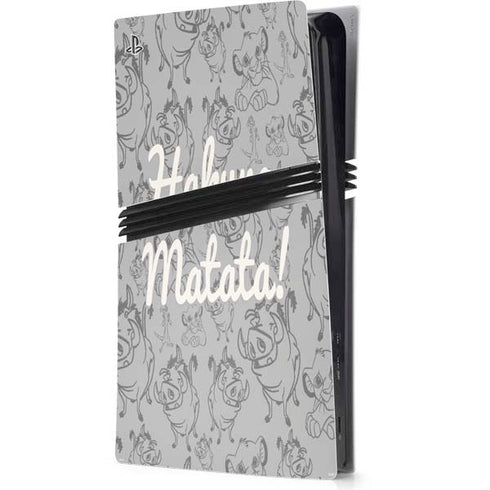 Disney The Lion King Hakuna Matata PS5 Pro Console Skin