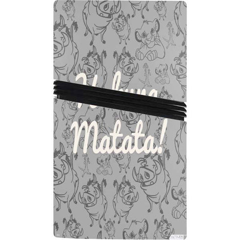 Disney The Lion King Hakuna Matata PS5 Pro Console Skin