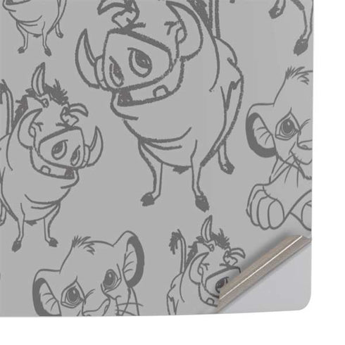 Disney The Lion King Hakuna Matata PS5 Pro Console Skin