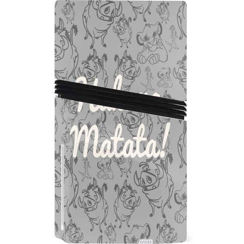 Disney The Lion King Hakuna Matata PS5 Pro Disk Bundle Skin