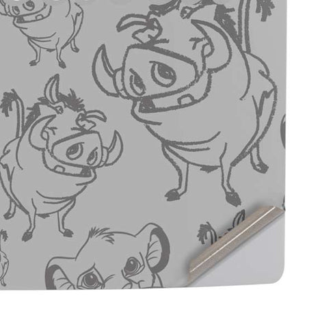 Disney The Lion King Hakuna Matata PS5 Pro Disk Console Skin