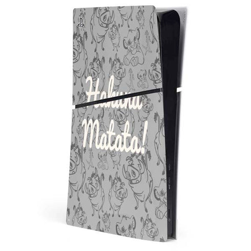 Disney The Lion King Hakuna Matata PS5 Slim Digital Edition Console Skin