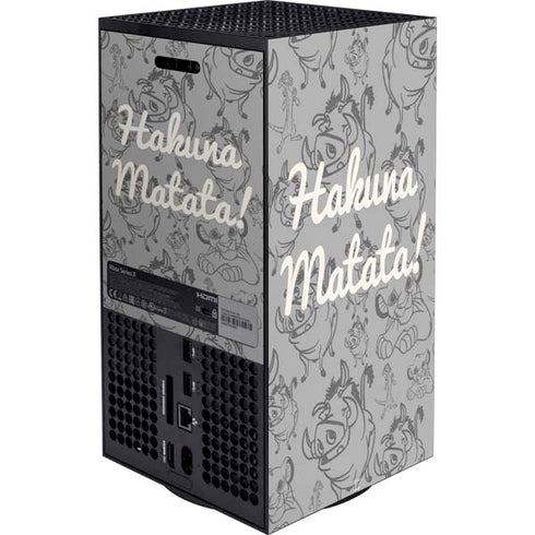 Disney The Lion King Hakuna Matata Xbox Series X Bundle Skin