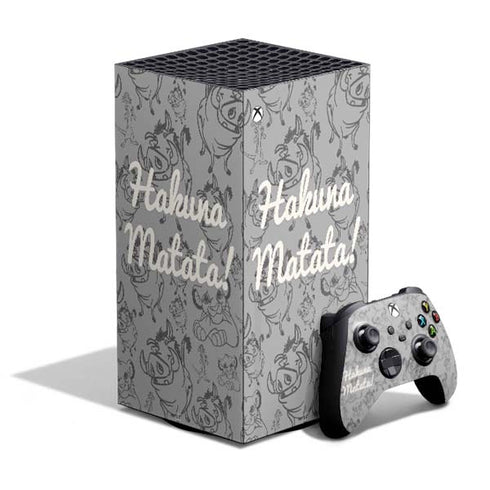 Disney The Lion King Hakuna Matata XBox Series X Digital Edition Bundle Skin