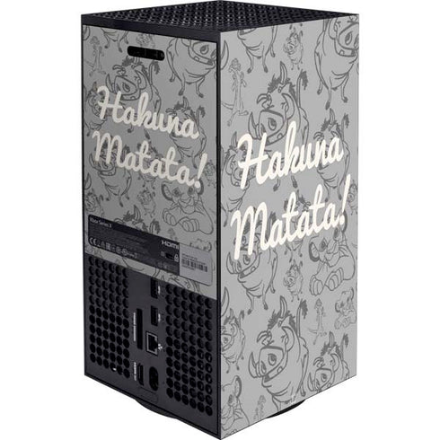 Disney The Lion King Hakuna Matata XBox Series X Digital Edition Bundle Skin