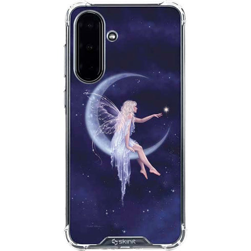 Half Moon Fairy by Rachel Anderson Galaxy A36 5G Clear Case