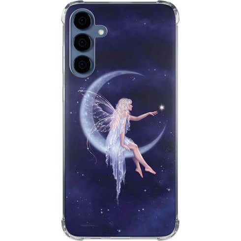 Half Moon Fairy by Rachel Anderson Galaxy A55 5G Clear Case