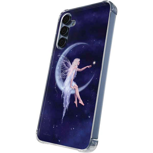 Half Moon Fairy by Rachel Anderson Galaxy A55 5G Clear Case