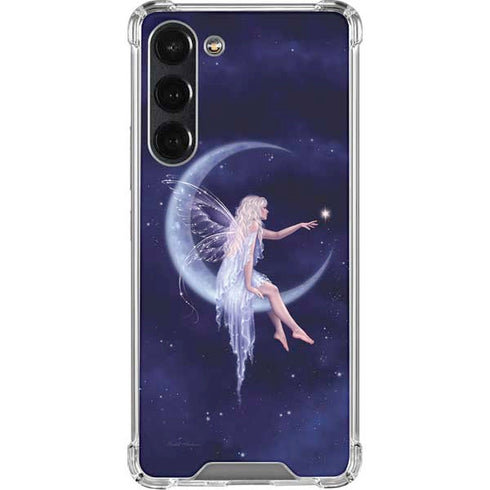 Half Moon Fairy by Rachel Anderson Galaxy S24 FE Clear Case
