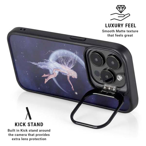Half Moon Fairy by Rachel Anderson iPhone 15 Pro Max Kickstand Case