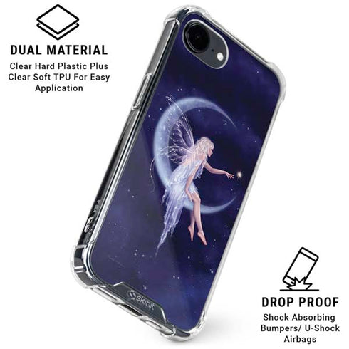 Half Moon Fairy by Rachel Anderson iPhone 16e Clear Case